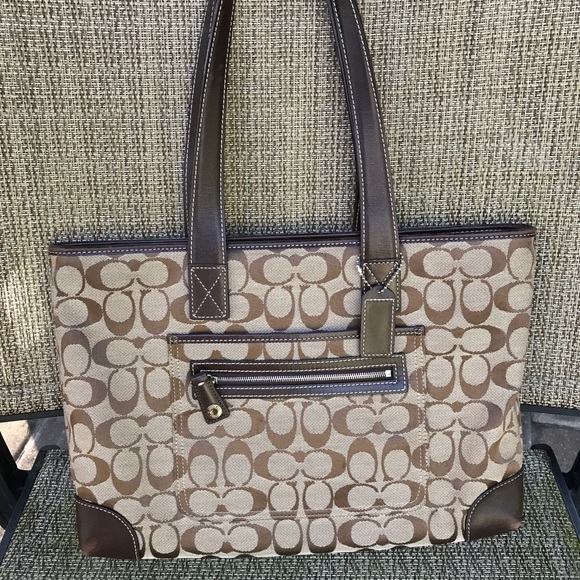 Coach Handbags - Coach brown and tan bag